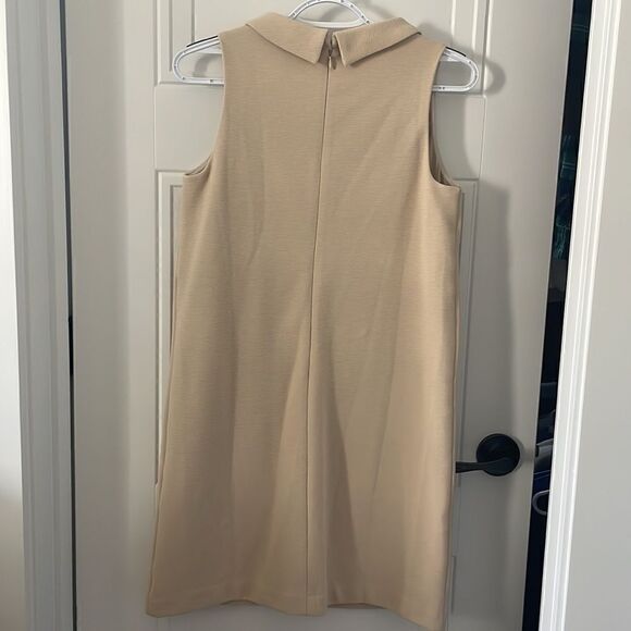 Ann Taylor Tan Collared Shift Dress - Picture 4 of 5